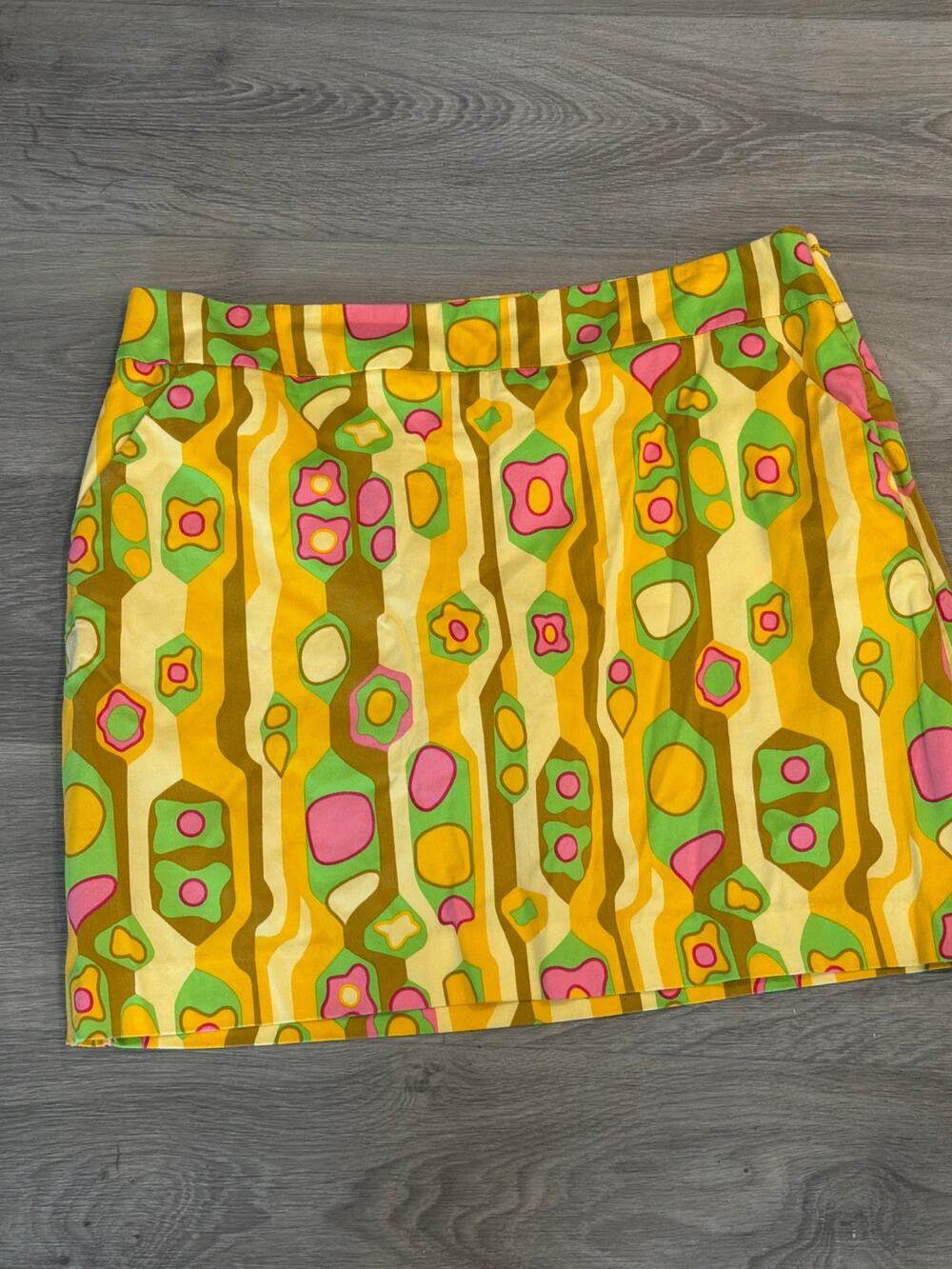 Loudmouth size 12 colorful golf skort